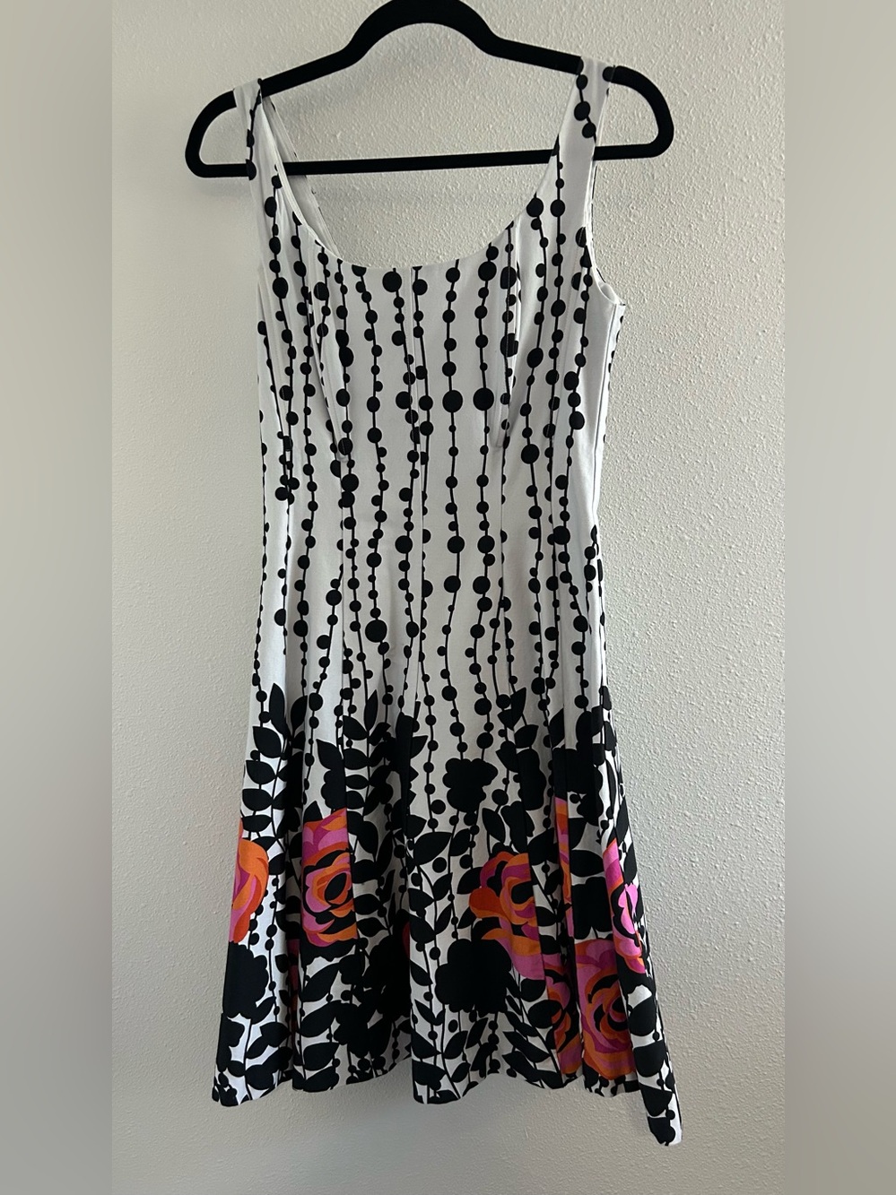 Jones Wear Midi Dress with Floral Accents